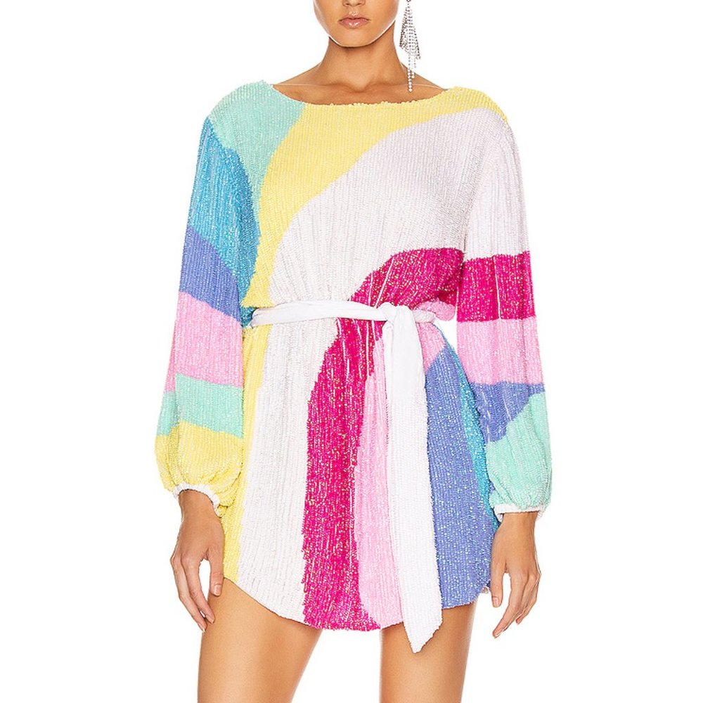 retrofete Grace Dress in Unicorn Mix XS